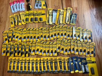 DEWALT BITS, $1 EACH