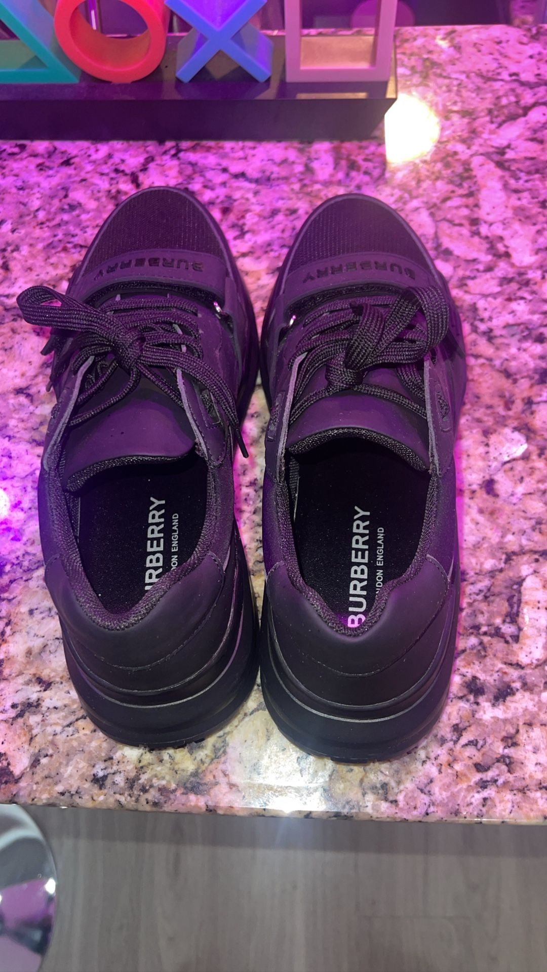 スニーカー BURBERRY Women Sneakers 8074467 BURBERRY UOMO Purple 139A99AF-CD09-4DD7-AA2E-