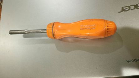 Snap on VTG-ratcheting screwdriver Mike Skinner edition