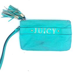 Juicy Couture wristlet wallet Emerald Green