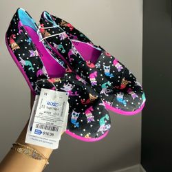 Sketchers Collab With Lil Bob Dog And Cat Mermaid Shoes, Size 4