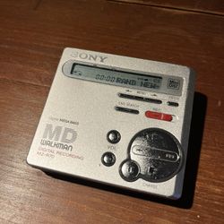 Sony MZ-R70 Minidisc Player/Recorder - Working Well!