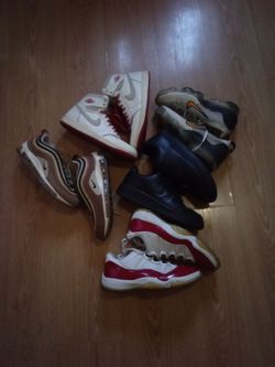 Jordans and air max