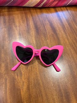 Kids heart shaped sunglasses