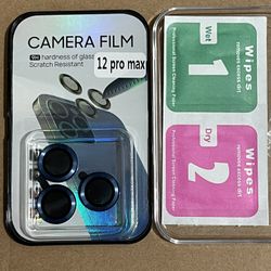 Iphone 12 ProMax Camera Film Protector Navy blue
