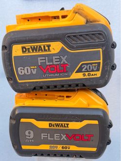 Dewalt 9.0Ah Flexvolt used