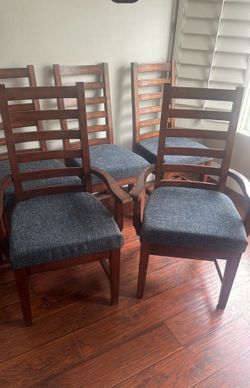 4 Coaster brand solid wood dining chairs