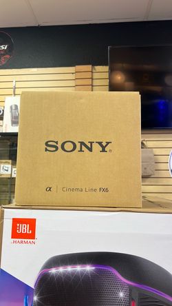 Sony FX6 cinema camera