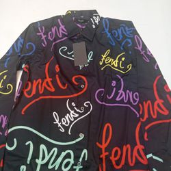 Authentic  Fendi Dress Shirt 