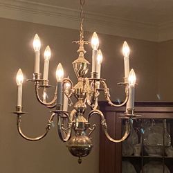Brass Chandelier 