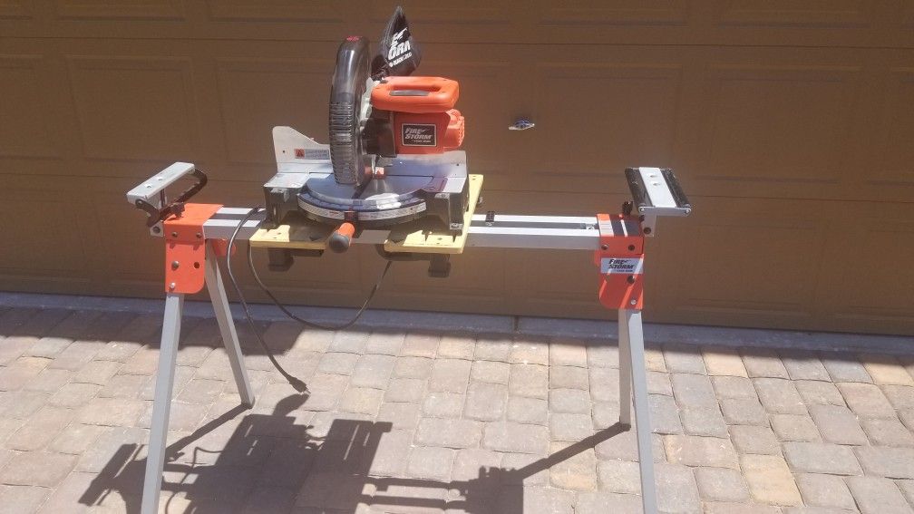 Miter Saw black and decker firestorm with stand