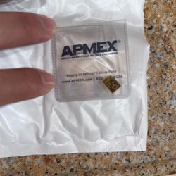 Gold Bar 1 Gram 999.9 Gold APMEX