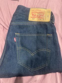 Blue 501s Shrink To Fit, Brand New