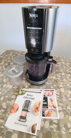 Ninja ice cream maker complete set