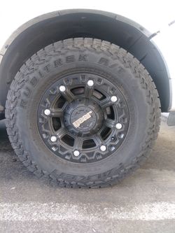 Universal 10 Lug Pattern 16x8 Blackjack Gear Rims And 265 70r16 Falken Rubitrek Tire Package For Sale In Phoenix Az Offerup