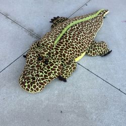 Large Plush Children’s Toy Crocodile