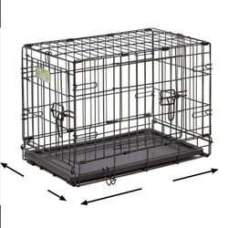 Small, Collapsible, Metal, Dog Crate