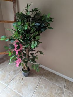Large Artificial Ficus Tree in Pot