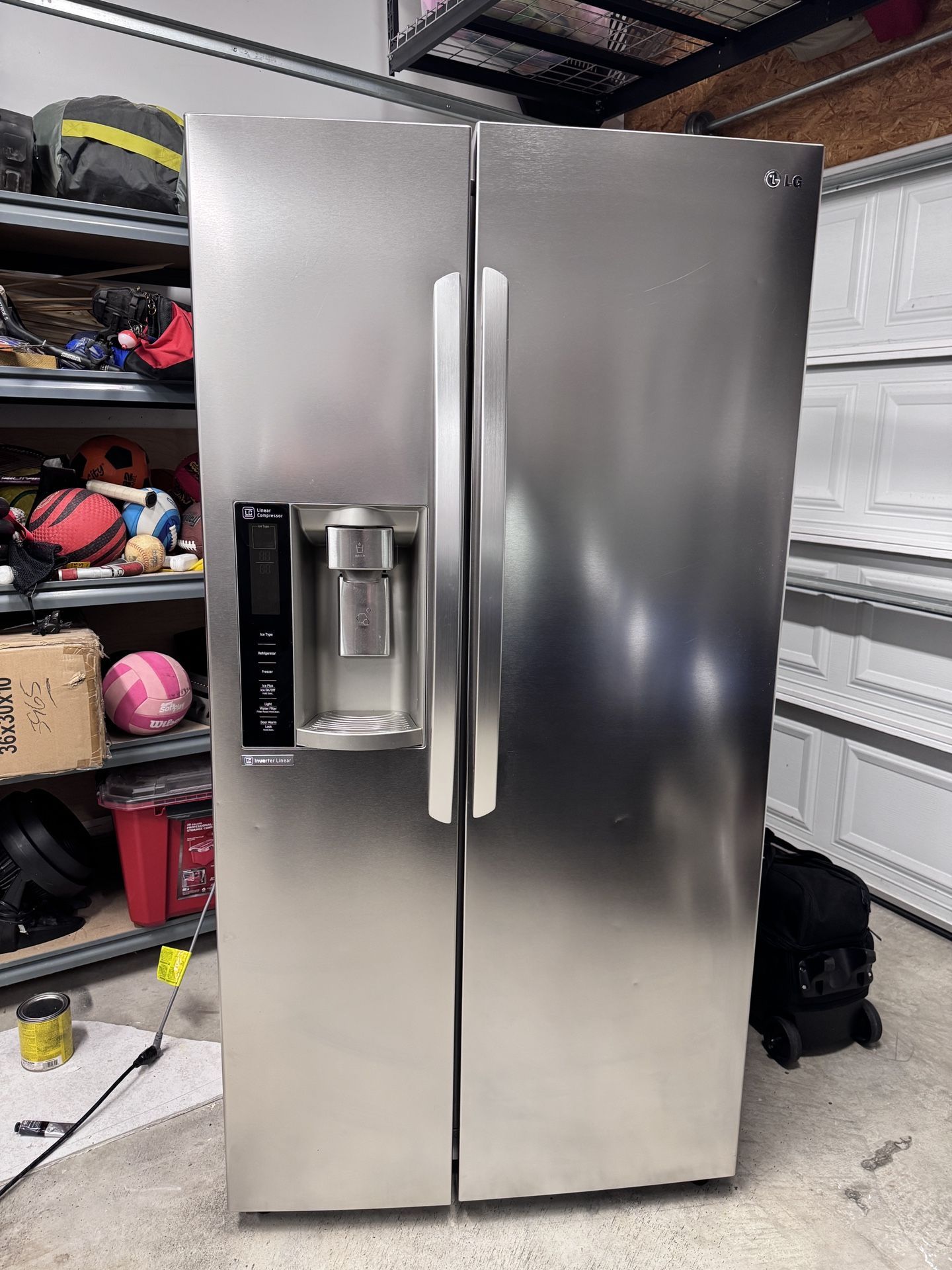 LG Side By Side Refrigerator