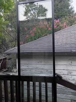 Glass sliding doors