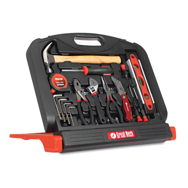 Great Neck 48-Tool Set in Blow-Molded Case