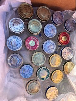 21 Empty Glass Baby Food Jars