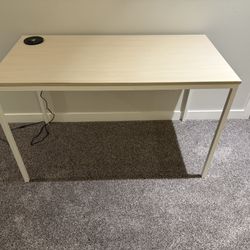 Simple But Sturdy Desk W/ Power Source