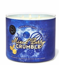Bath & Body Works Mixed Berry Bramble 3 wick Candle