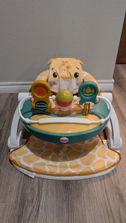 Fischer Price Sit Me Up Chair With Tray