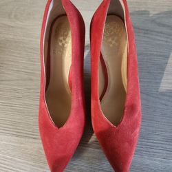 Vince Camuto Women's Red Heels Size 6