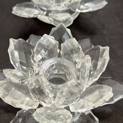 Crystal Candle Holder