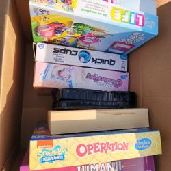 Box Of Games Used $5