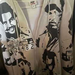 White Asaali Hoodie L