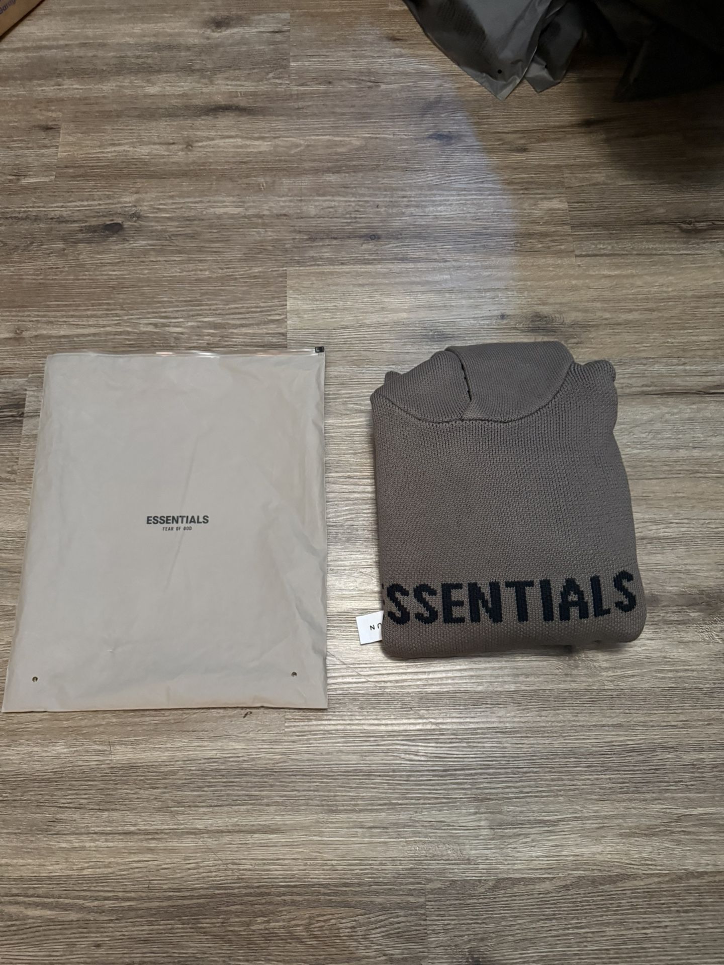 Essentials Fear Of God Knitted Taupe