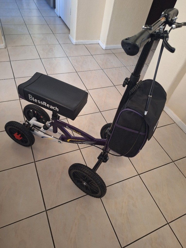 Knee Scooter Brand New, Purple And White 