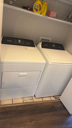 Whirlpool washer and dryer