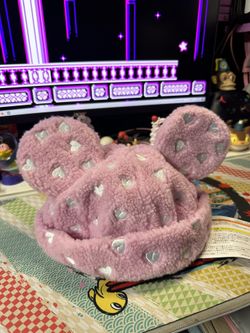 Japan Tokyo Disneyland Disney Resort Sakura Pink Valentines Mickey Mouse Hat