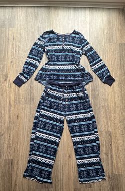 Nautica Winter Blue Pajama Set