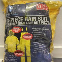 3  Piece Rain Suit X-Large 