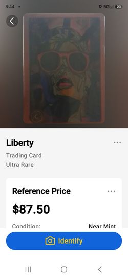 Liberty Ultra Rare Trading Card