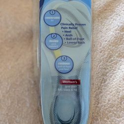 New, still sealed in package Dr Scholl's tri comfort orthotics