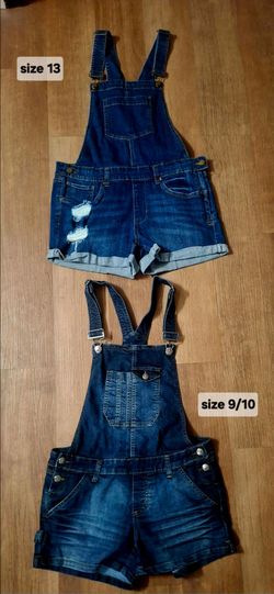 CUTE JEAN JUMPSUITS SIZE 13 AND SIZE 9/10
