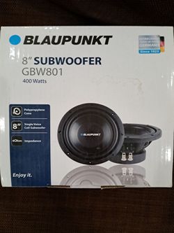 Subwoofer, 8" Blaupunkt GBW801