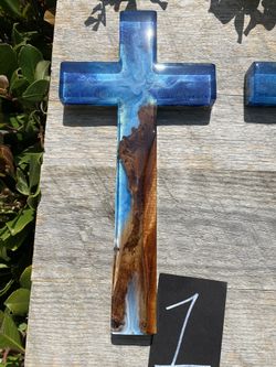 Easter Handmade Ocean and Still Waters Crosses