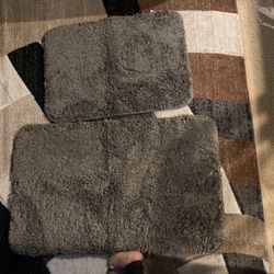 Shaggy Bathroom Mats 