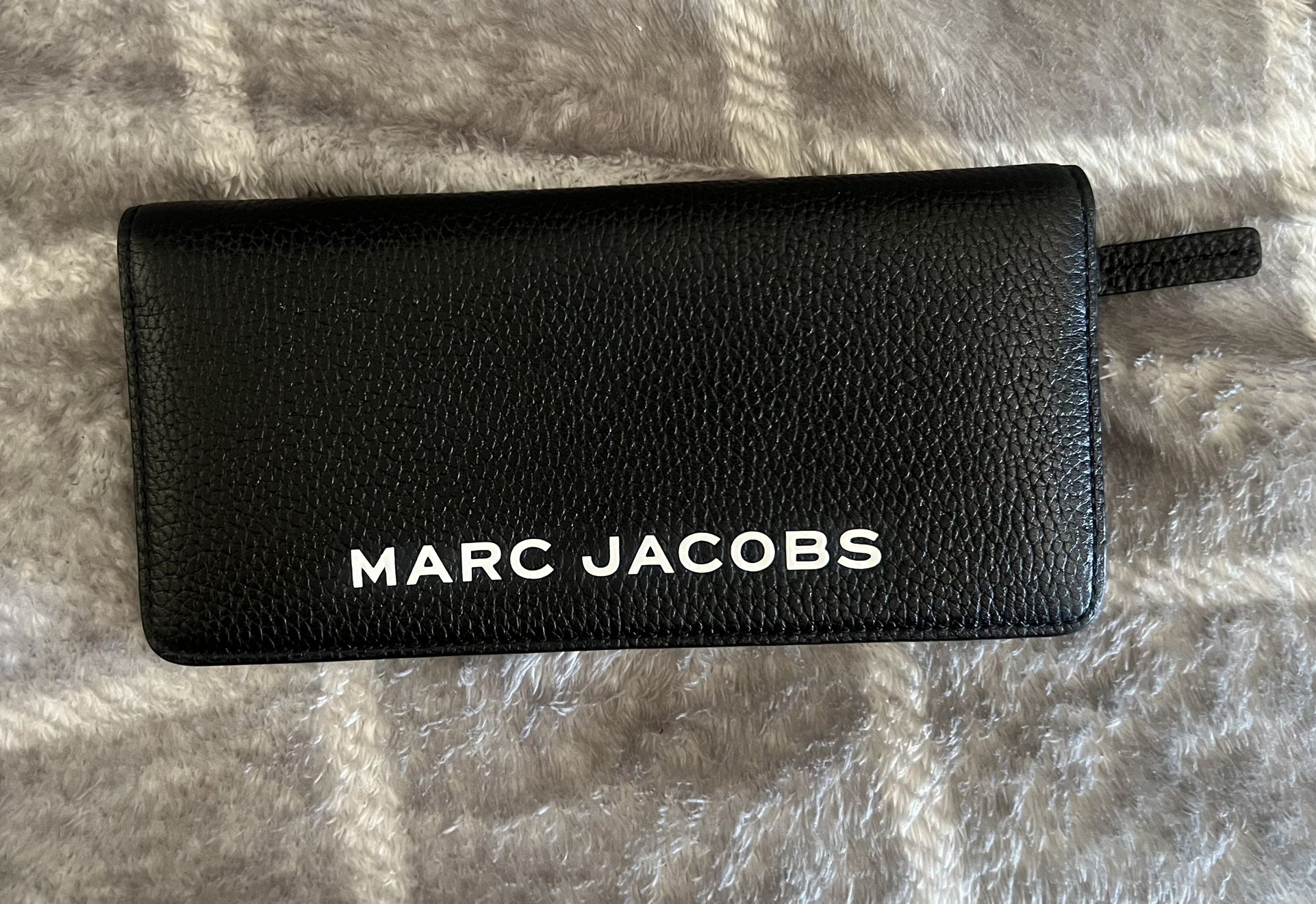 Marc Jacobs womens wallet leather black