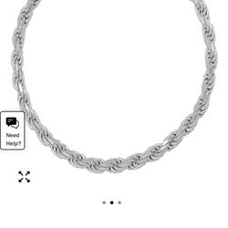 Rope Italian silver bracelet