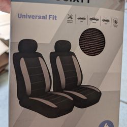 2 Universal Front Seat Covers. Brand New