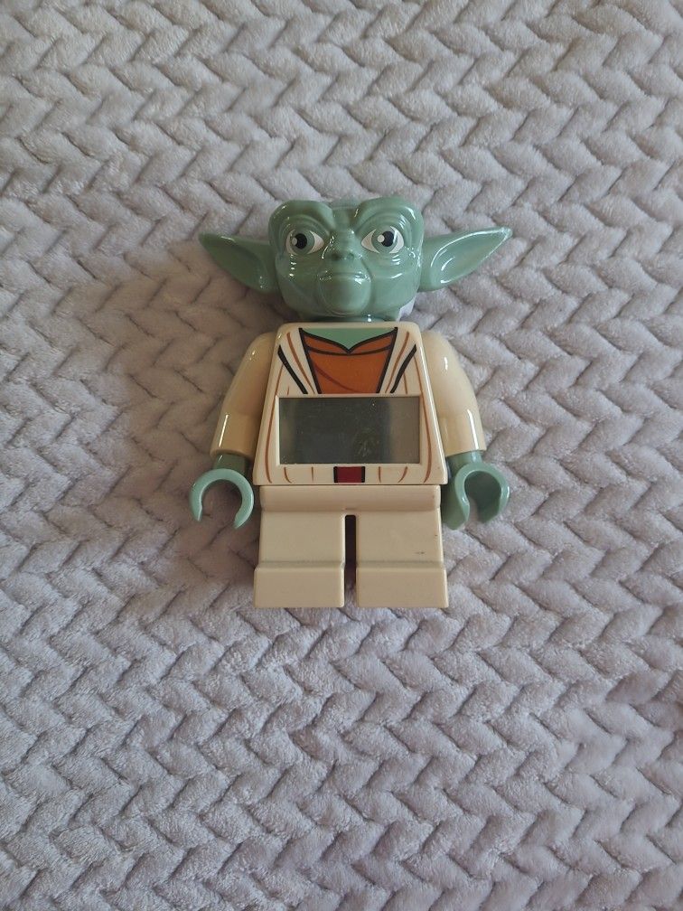 Lego Yoda Alarm Clock