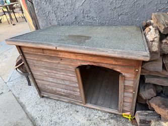 Wooden Outdoor Dog House